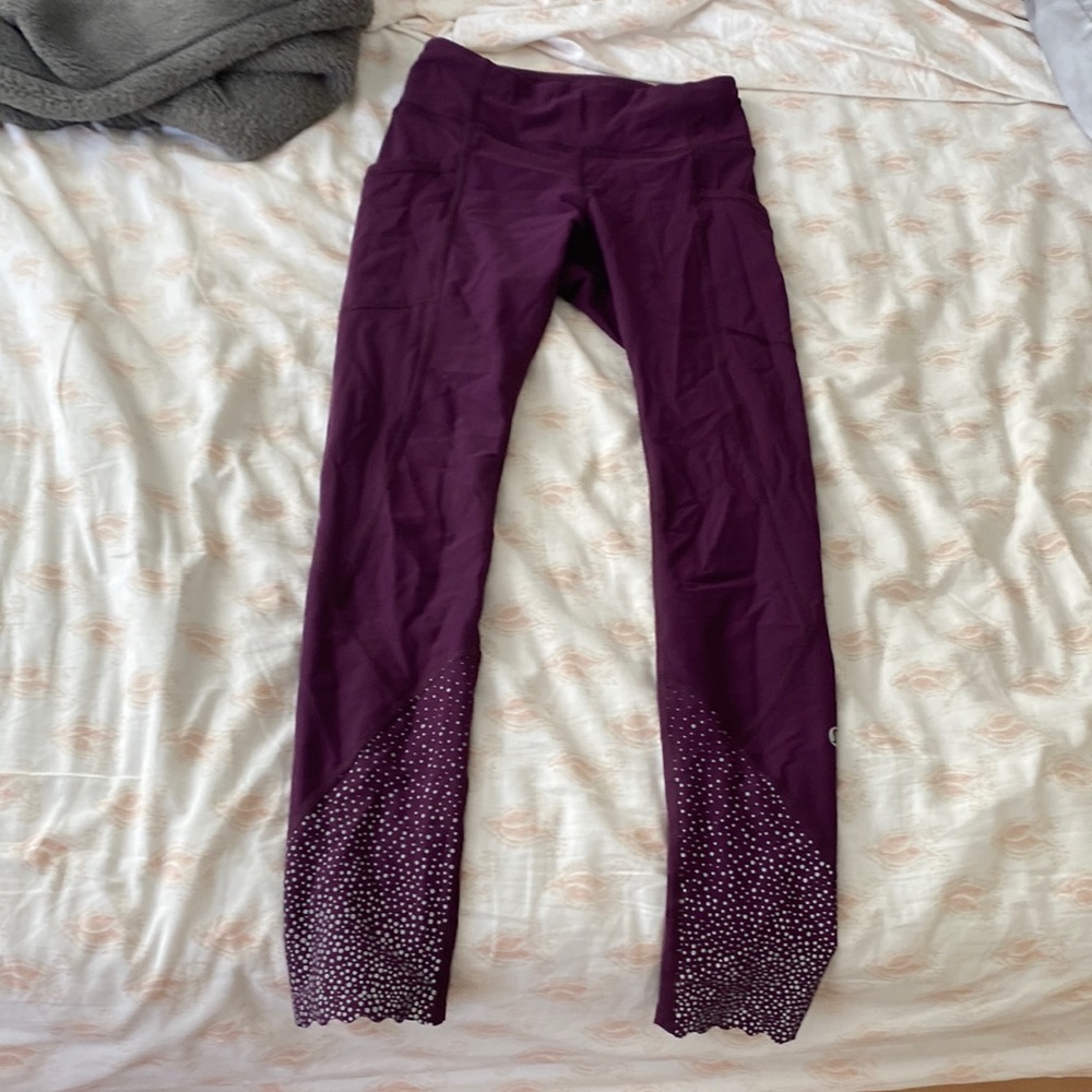 Purple lululemon leggings